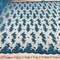 1 Yard Corded Bridal Lace Fabric Embroidered Elegant Net Mesh Couture Gown 54" Width